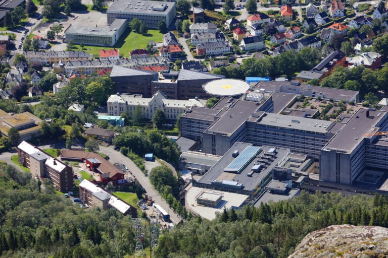 Haukeland Hospital in Bergen, Norway. Photo: Tupungato / Shutterstock.com.