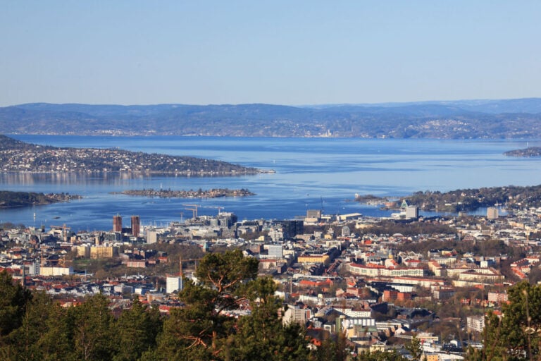 A view across Oslo, Norway.