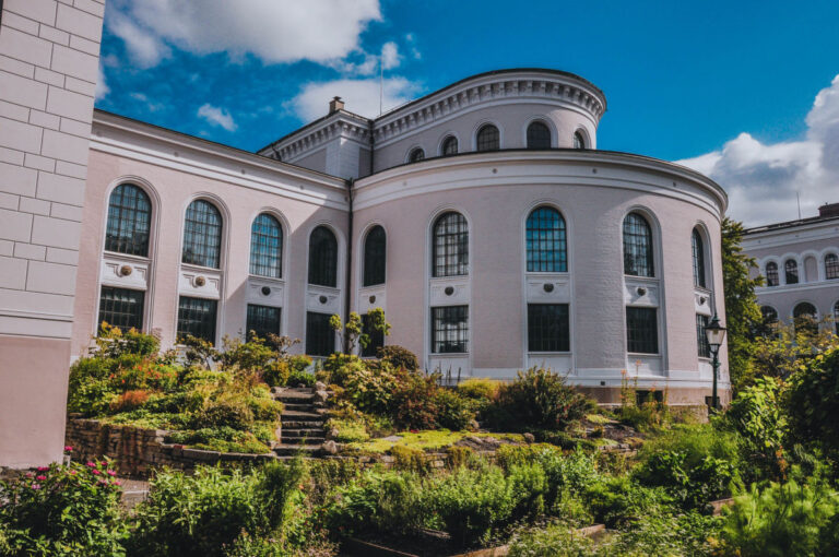 Small Botanical Garden at the University of Bergen Museum.