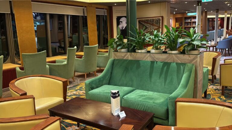Botanical Room on Fred Olsen Borealis cruise ship. Photo: David Nikel.