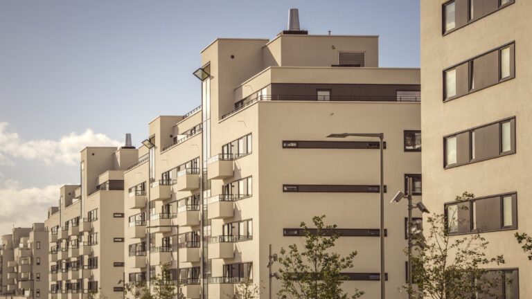 Modern apartments in Oslo, Norway.