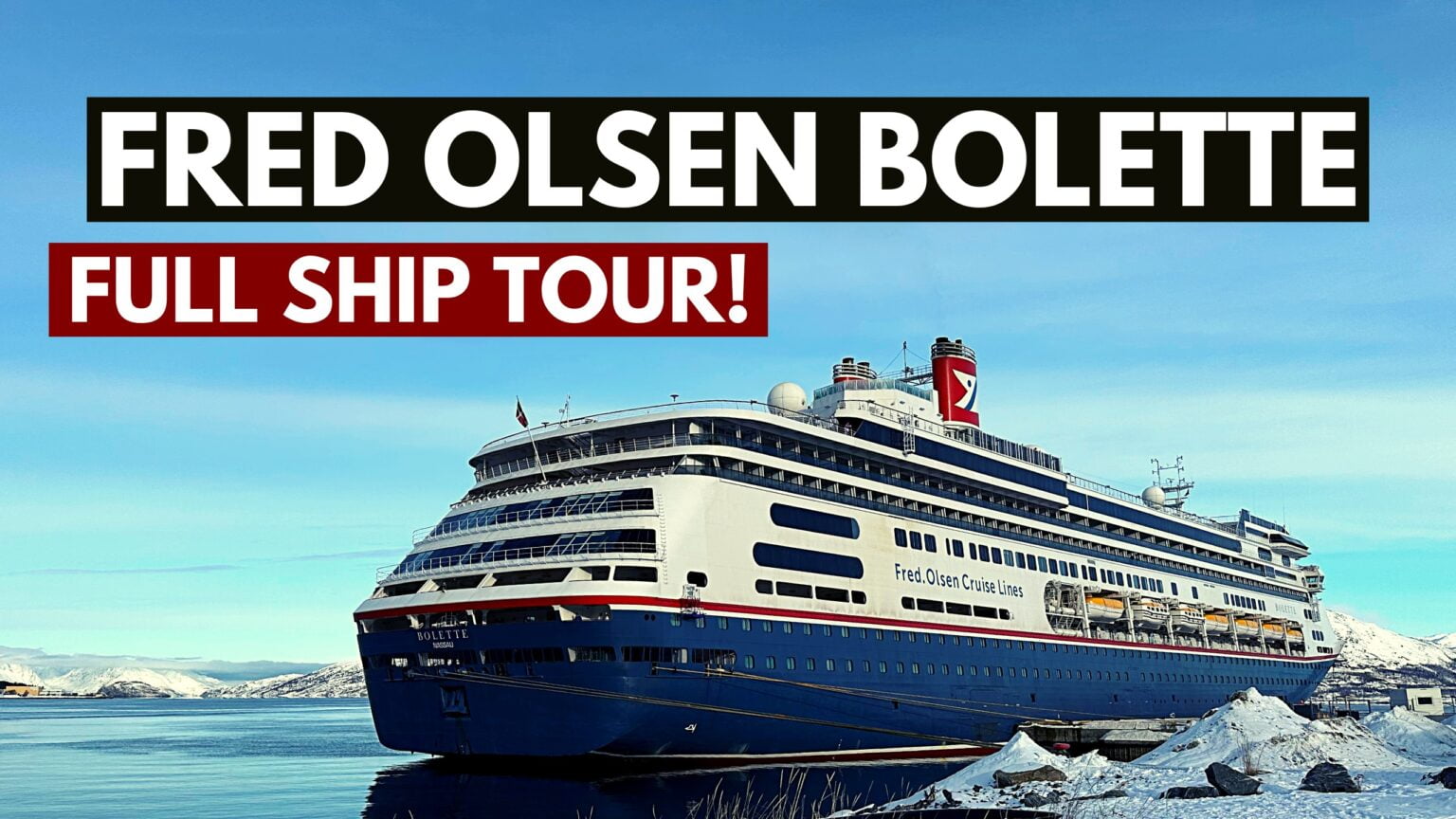 Bolette Tour A Review of the Fred Olsen Cruise Ship Life in Norway