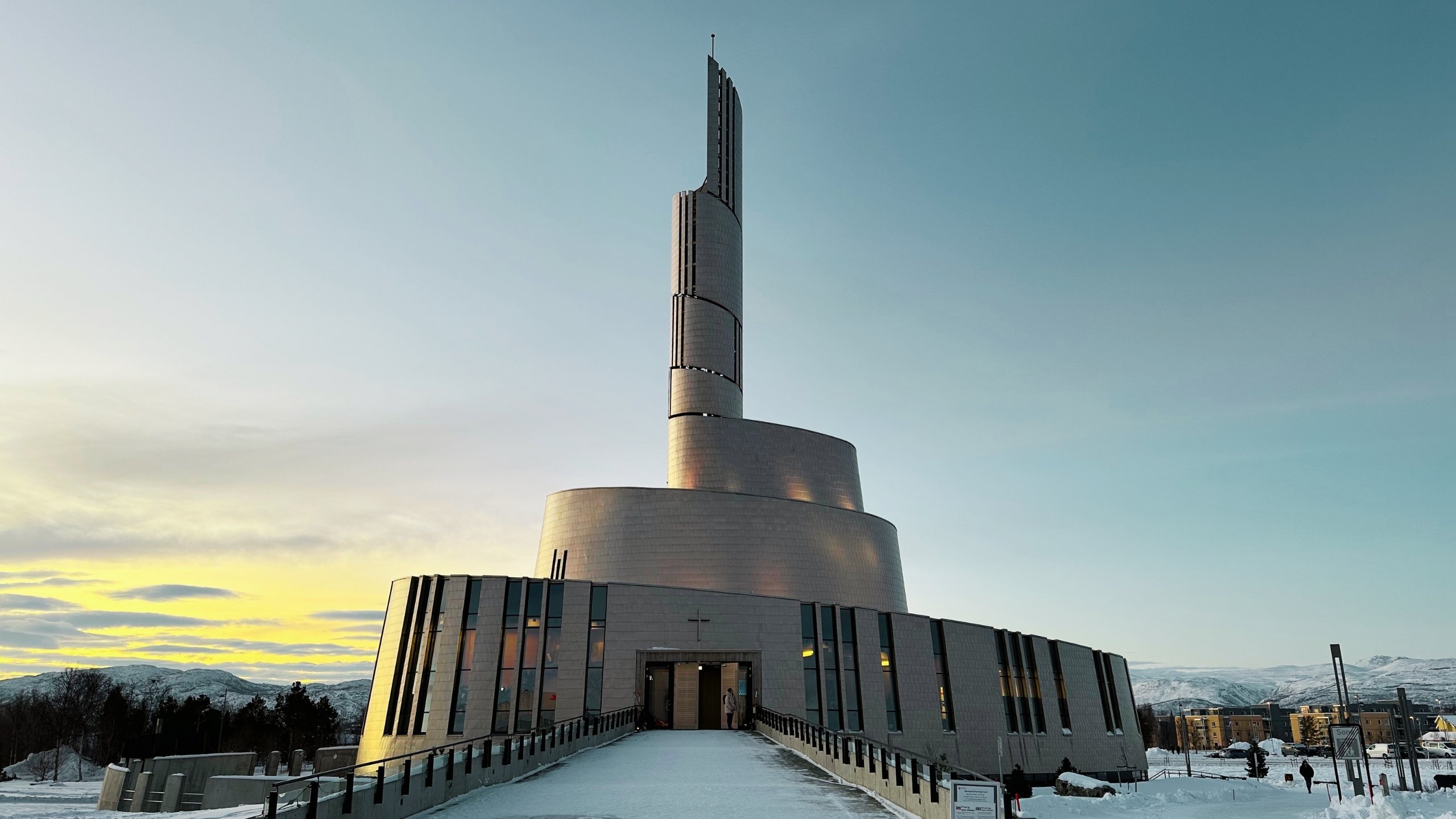 Alta Church in the winter