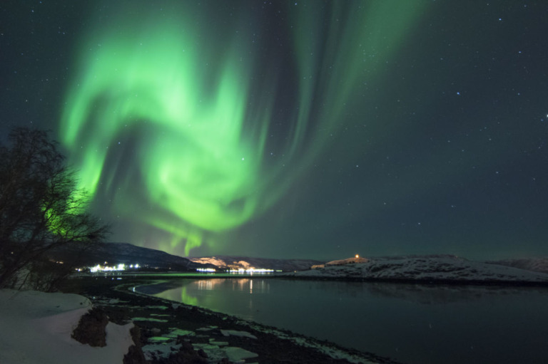 Alta northern lights display