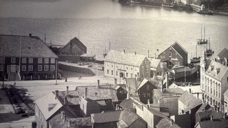 Historic photo of Bodø. Taken at Bodø City Museum.