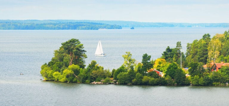 Björkö island in the Gothenburg archipelago.