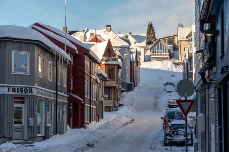 A winter scene in Tromsø. Lunghammer / Shutterstock.com.