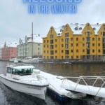 Alesund in the Winter Pin