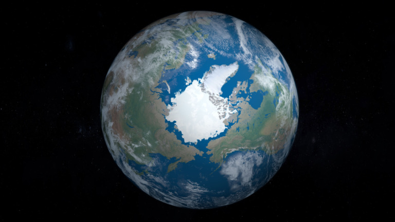 Arctic circle render