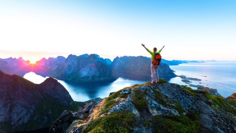 Norway hiker on Ascension Day.