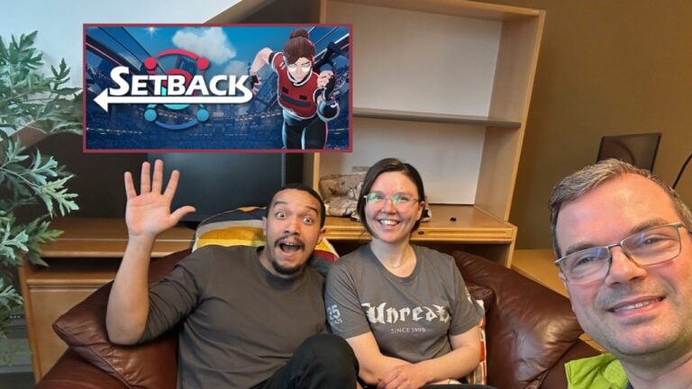 Setback podcast interview image.