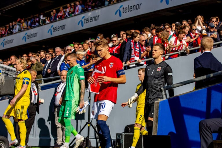 Martin Ødegaard is captain of the Norway national team. Photo: froarn / Shutterstock.com.