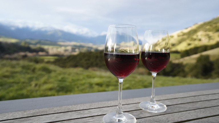 Red wine in Norway.