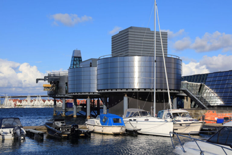 Exterior of Stavanger Petroleum Museum in Norway. Photo: Tupungato / Shutterstock.com.