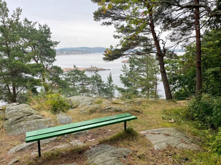 Odderøya island in Kristiansand.