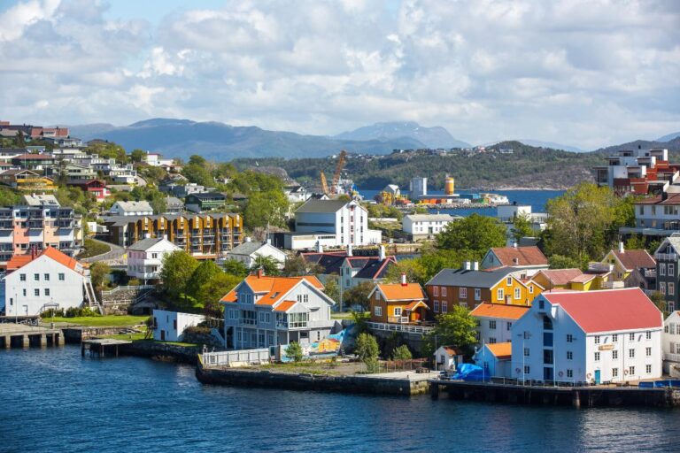 Kristiansund coastal view.