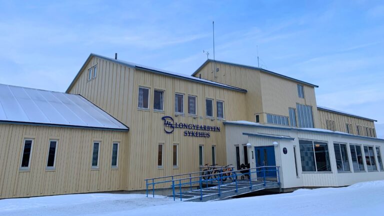 Longyearbyen Hospital on Svalbard.