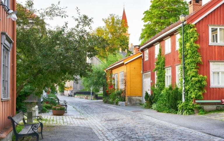 Trondheim's Bakklandet.