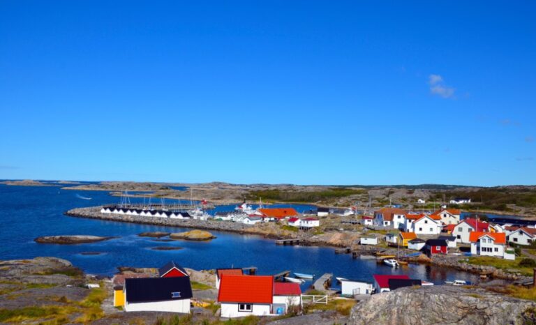 Beautiful scenery of the Gothenburg archipelago.