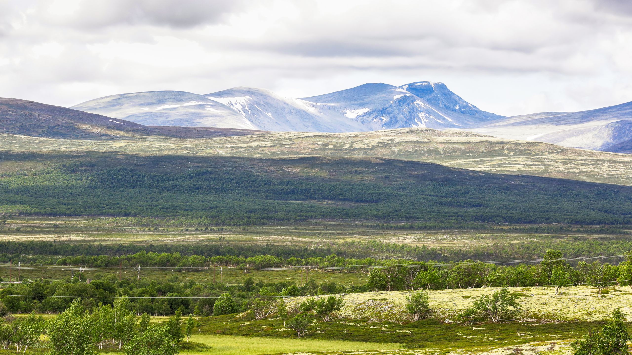 Dovre mountains in Norway.