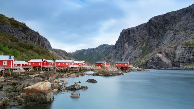 Nusfjord in Norway.