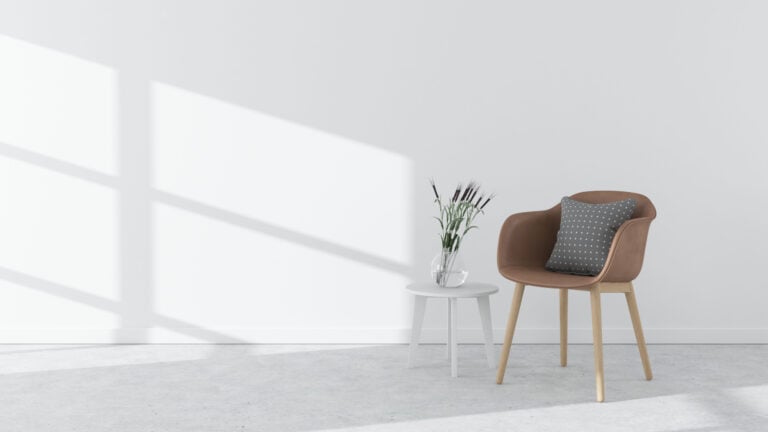 Scandinavian chair feature image.