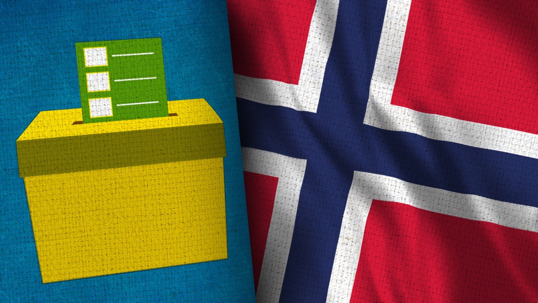 Norway voting election concept image