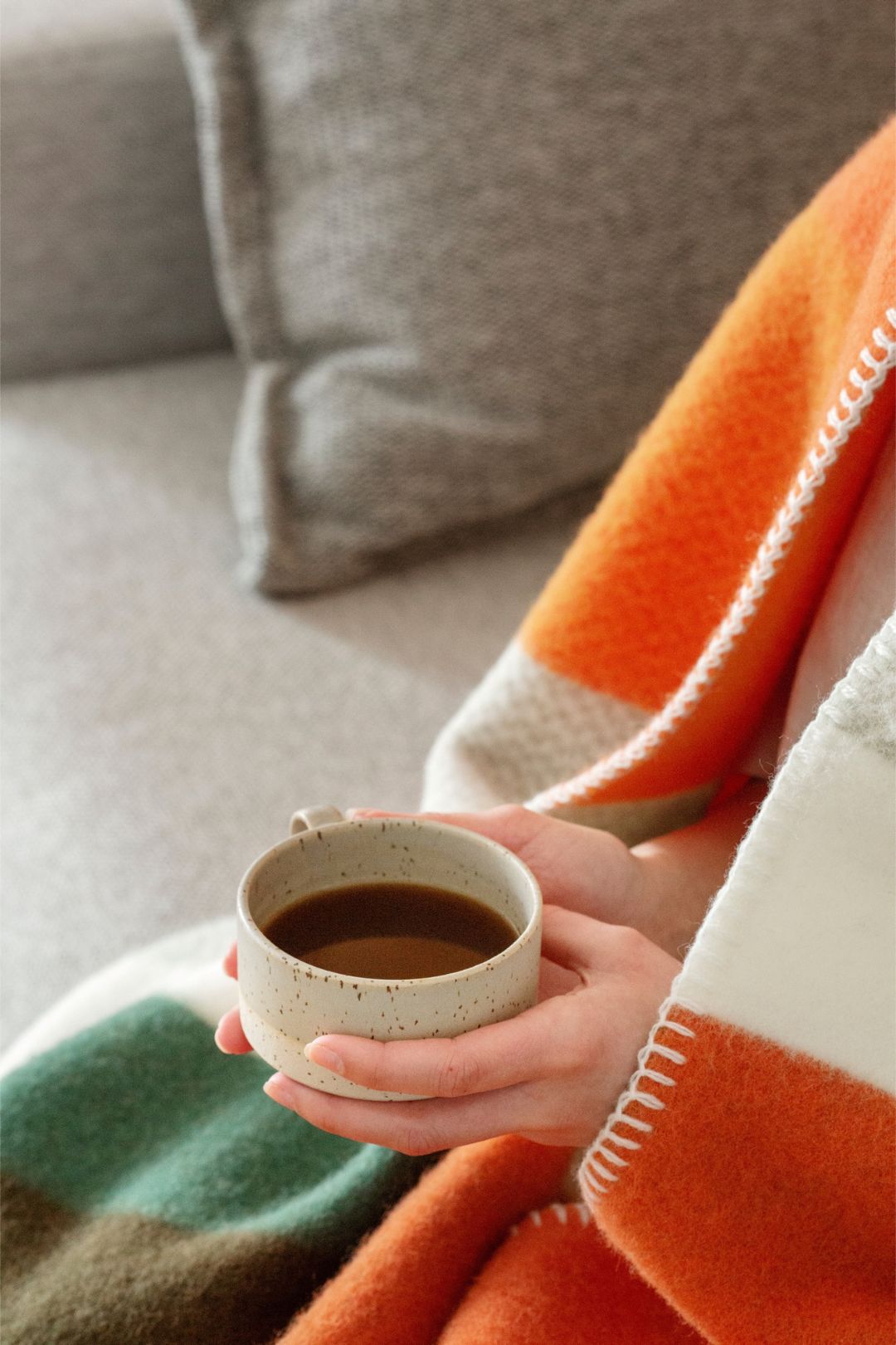 A Røros Tweed blanket. Photo: Røros Tweed.