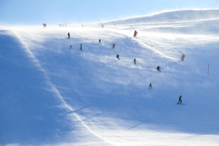 Ski slope at Trysil.