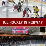 Ice Hockey in Norway Pin