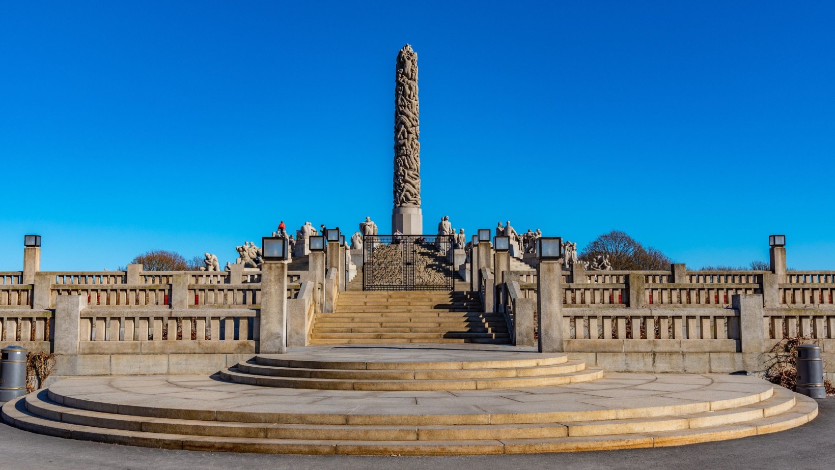 Monolith in Vigeland Sculpture Park, Oslo.