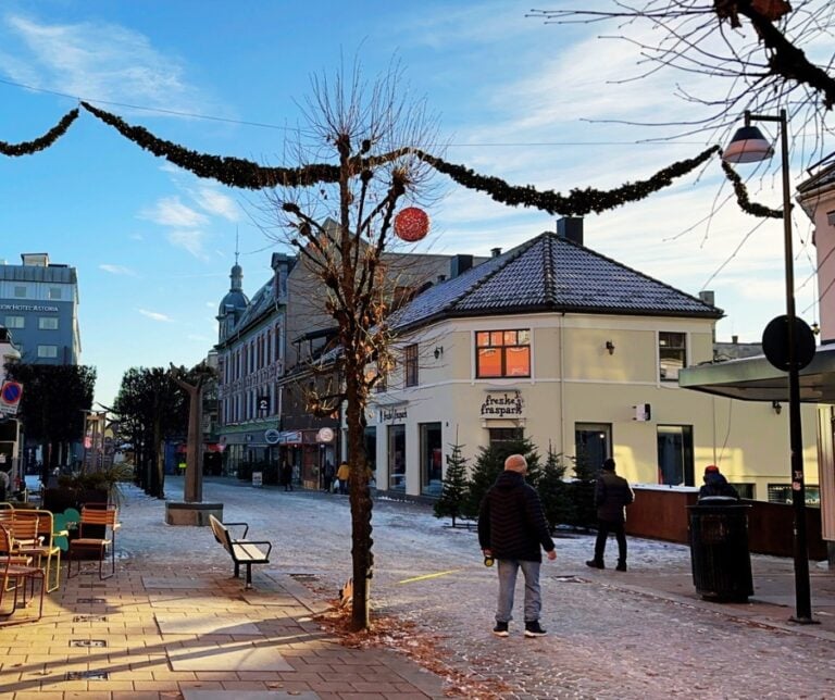 Hamar town centre. Photo: David Nikel.