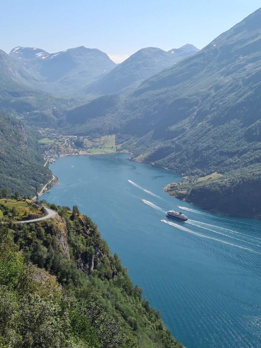 Image of Geirangerfjord in Norway. Photo: Daniel Albert.