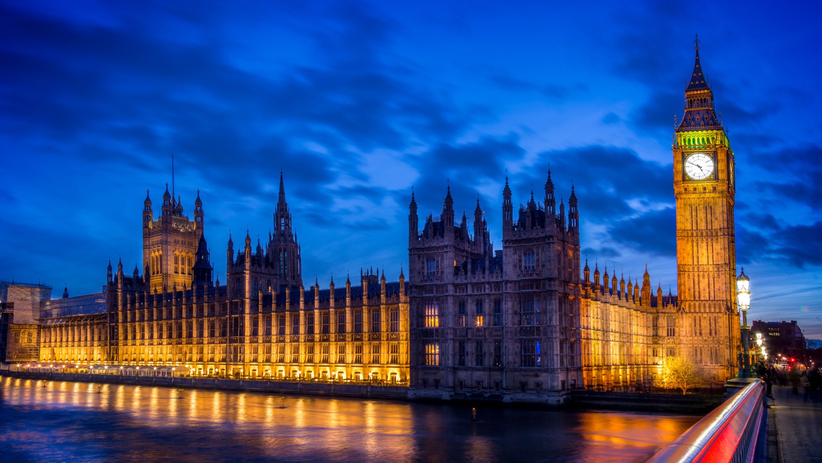 Houses of Parliament in London.