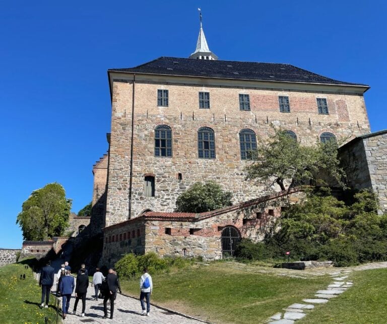Akershus Castle on a sunny day. Photo: David Nikel.