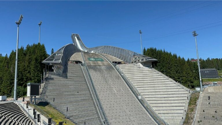 Holmenkollen ski jump in Oslo. Photo: David Nikel.