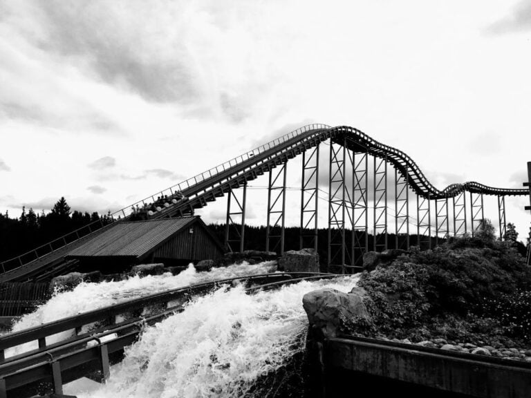 Tusenfryd amusement park near Oslo, Norway.