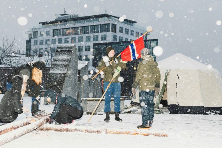 Fresh snowfall gave the opening weekend a true 'Arctic' feel. Photo: Kasper Holgersen / Bodø 2024.