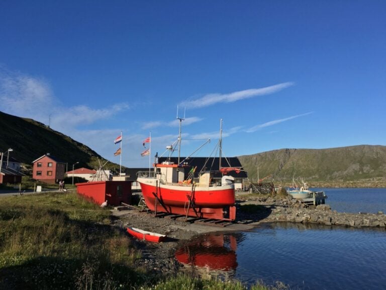 Skarsvåg on Magerøya Island in Norway. Photo: David Nikel.