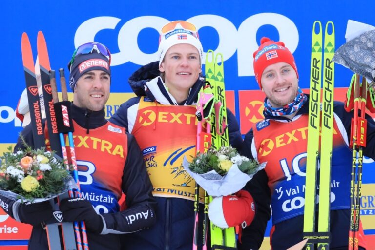 Johannes Høsflot Klæbo at World Cup event in 2022. Photo: Pierre Teyssot / Shutterstock.com.