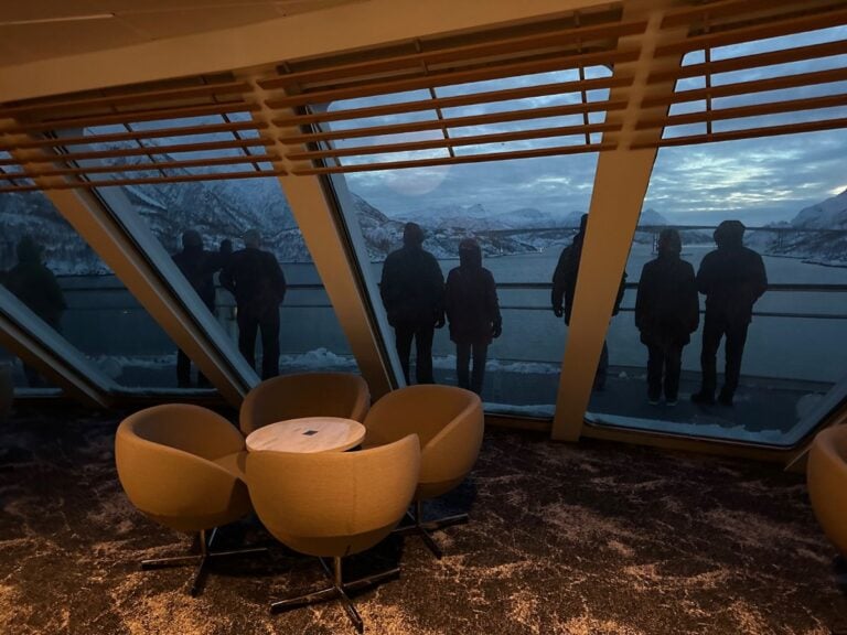 Observation Lounge on Havila Polaris.