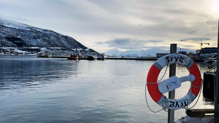 Tromsø harbour. Photo: David Nikel.