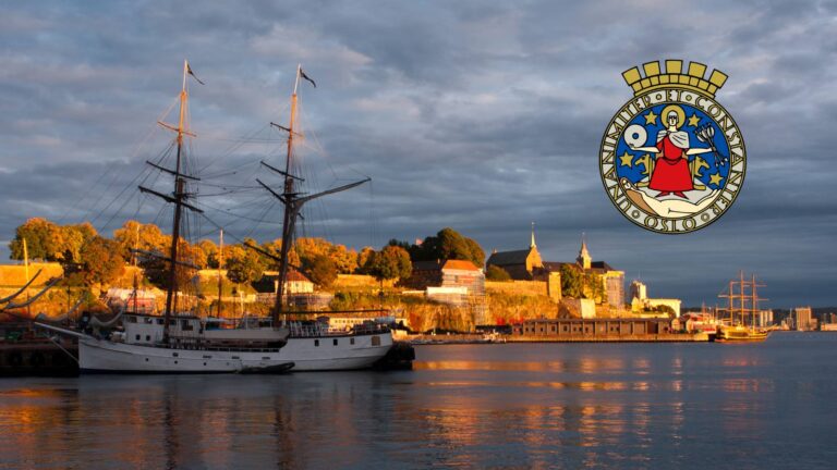 Oslo harbour and city seal.