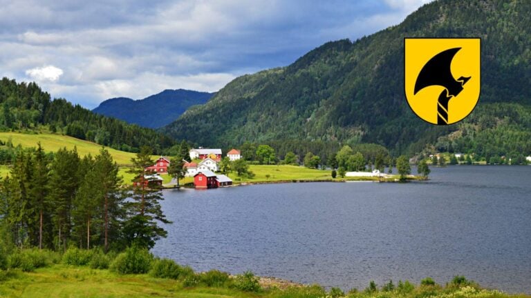Rural part of Telemark, Norway.