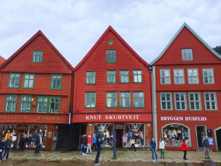 Bryggen district in Bergen, Norway. Photo: David Nikel.