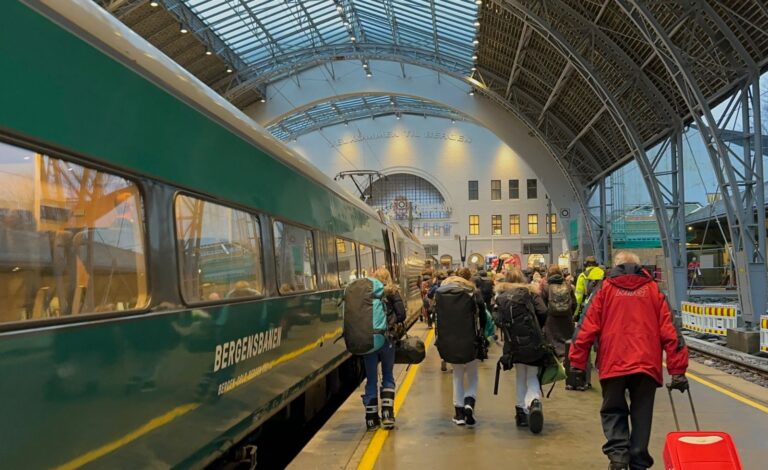 Bergen railway station. Photo: David Nikel.