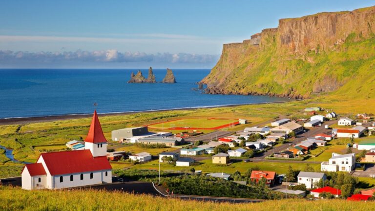 Vik Church in Iceland.