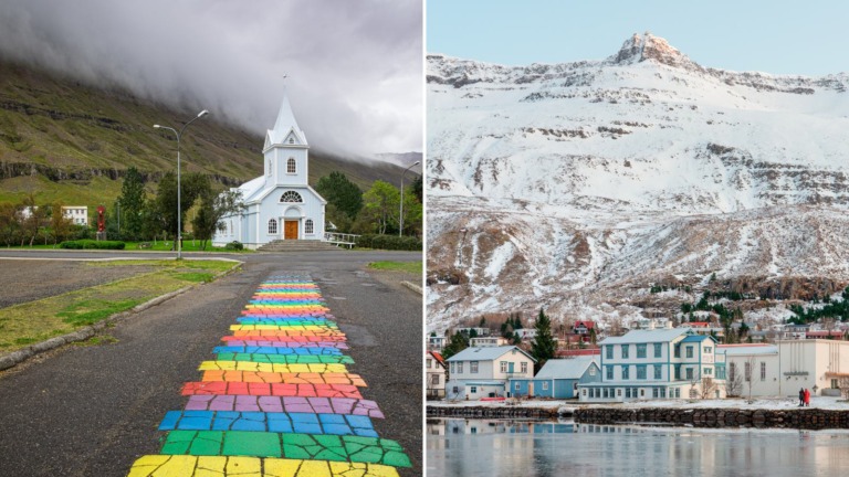 Seydisfjordur in Iceland.