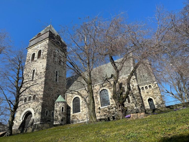 The stone church in Ålesund. Photo: David Nikel.