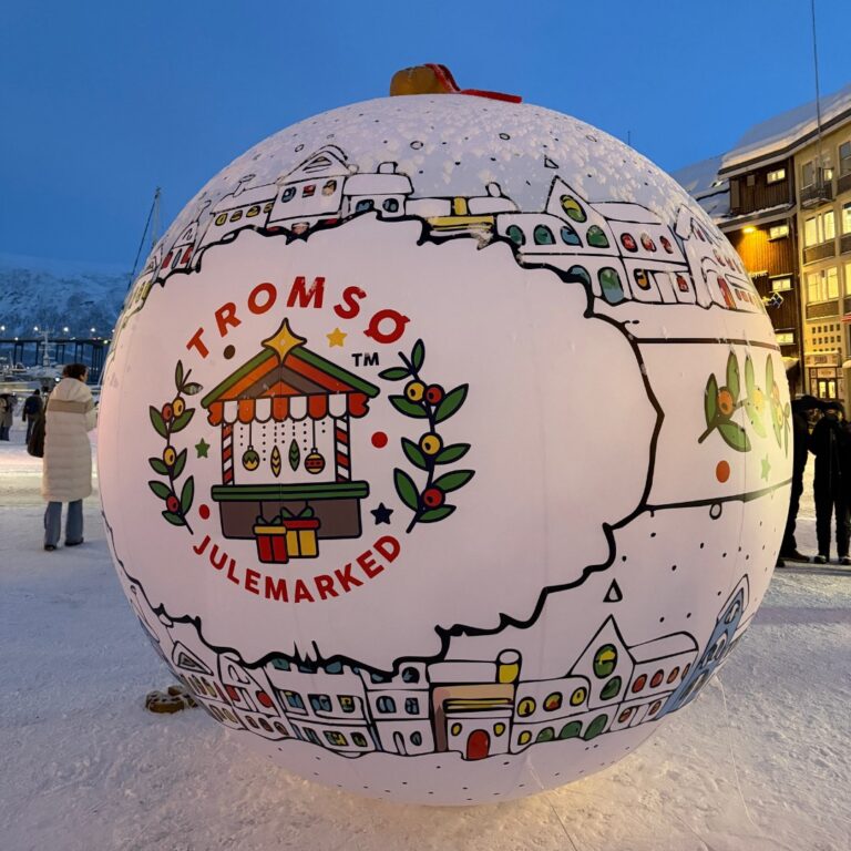 Tromsø Christmas market in November 2025. Photo: David Nikel.